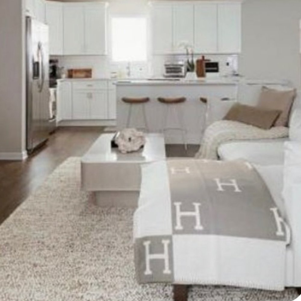 H Throw Blanket